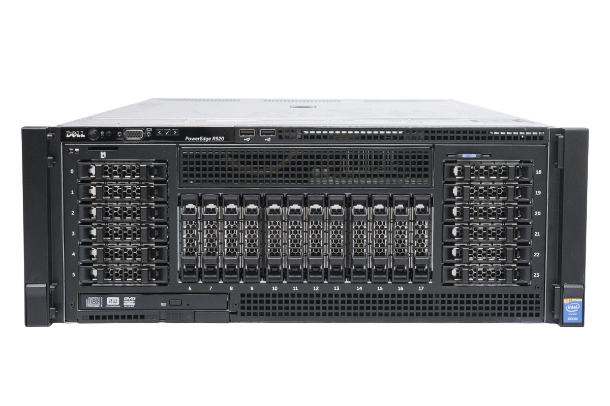 DELL POWEREDGE R920 RACK SERVER E7-4830 V2